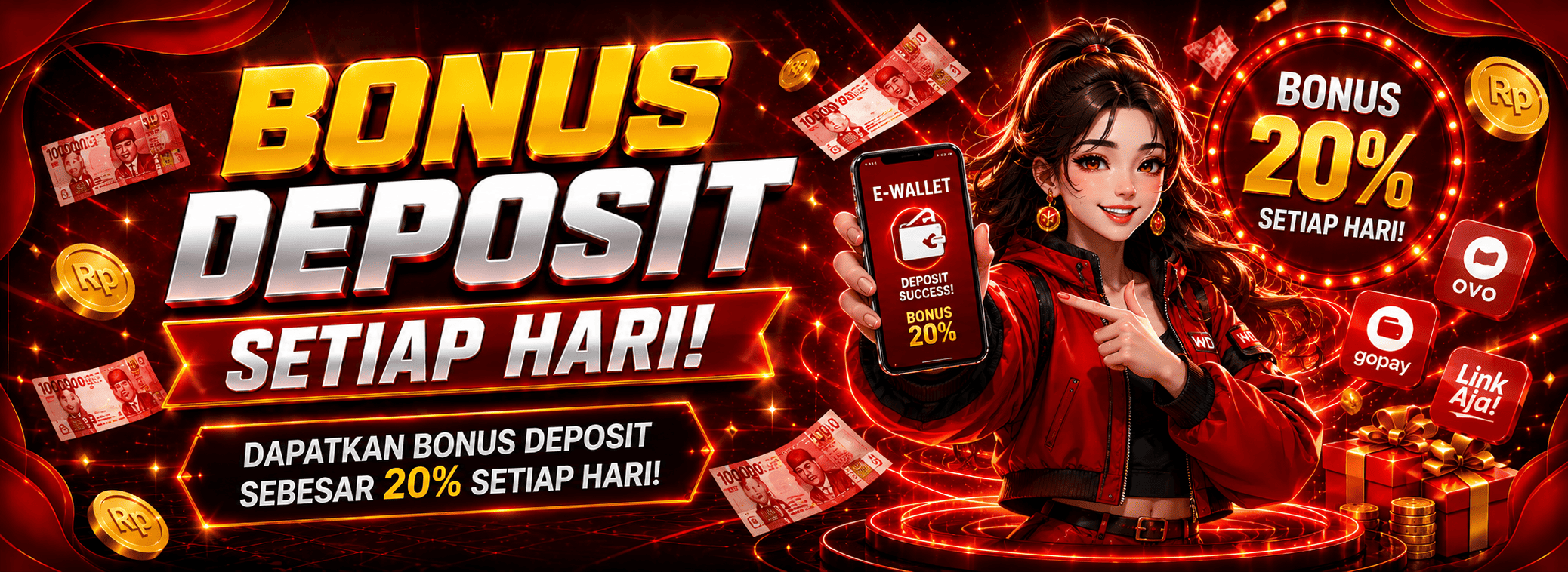 BONUS NEW MEMBER 50%